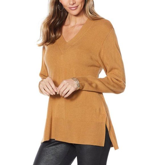 DG2 by Diane Gilman Lux Touch Boyfriend Sweater - Picture 1 of 1